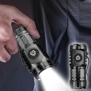 독일 미니 고휘도 손전등 2개 세트 이미지