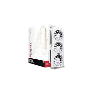XFX Swift AMD 라데온 RX 9060 XT OC 트리플 팬 게이밍 에디션 16GB GDDR6 HDMI 2xDP AMD RDNA 4 RX-96TS316B7, RX 9070 XT QICK White