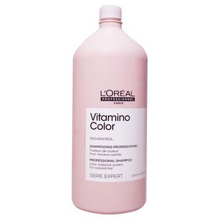 L’OREAL 萊雅 飽和護色洗髮精1500ML，染後護色，大容量家庭號, 1件, 飽和護色洗髮精1500ML+壓頭, 1.5L