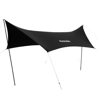 BLACKDOG 육각형 고립형 타프 CBD2550WS017, 미드나잇블랙