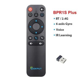 BOXPUT BPR2S 플러스 BT 에어 마우스 IR 학습 IR 절연 2.4G 무선 음성 리모컨 자이로스코프 안드로이드 TVBox TV 스틱, BPR1S Plus, 03 BPR1S Plus, BPR1S Plus