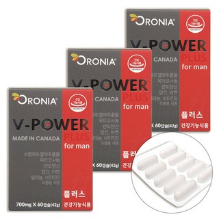 O-Ronia 쏘팔메토 옥타코사놀 판토텐산, 3개, 60정