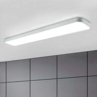 멜리빙 LED 삼성칩 슬림 시스템 주방등 조명 60W, 화이트