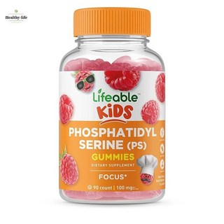 키즈용 포스파티딜세린 구미 어린이 젤리 90개입 라즈베리맛, 1개, 90정