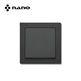 [시엘라이팅] 유럽형 나노 유로 스위치 1구, 모던 블랙, 1개