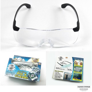 眼鏡式放大鏡 1.6倍 - 輔助工具 接睫毛/美甲適用, 1個