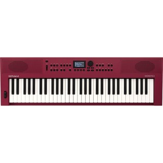 Roland GOKEYS3 61鍵 鍵盤控制器 GO:KEYS 3 MIDI主控鍵盤 自動伴奏 電子琴, RD暗紅色