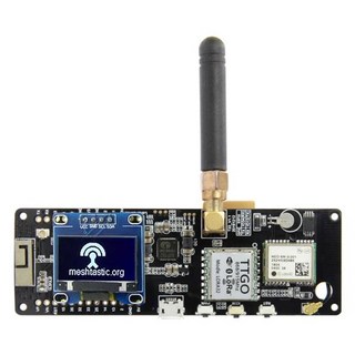 호환 LILYGOTTGO Meshtastic T-Beam GPS NEO-6M SMA 18650 배터리 거치대 OLED 포함 Wi-Fi BLE Lora ESP32 V1.1 ESP3, [03] 433MHZ OLED