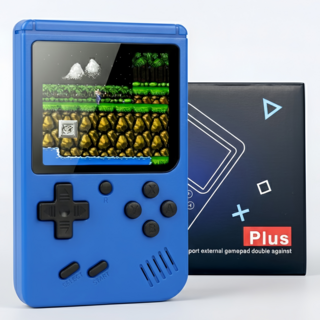 CIIECE 레트로 휴대용 미니 게임기, GB2500(블루)