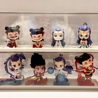 哪吒之魔童鬧海 天生羈絆系列盲盒 潮玩手辦電影周邊擺件禮物 交換禮物推薦, 1個, 搗蛋哪吒（拆盒未拆袋）,全新正品