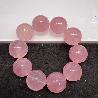 頂級新礦馬粉手串 24.8-25.2mm大珠, 詳見包裝, 詳見包裝, 詳見包裝