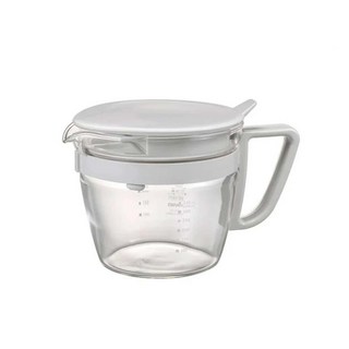 HARIO 清透隨手玻璃茶壺 400ml 耐熱玻璃 帶刻度 可微波 日本製, 1個, 透明