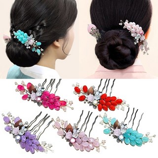 메리아_한복 뒤꽂이 한복비녀 혼주뒤꽂이 웨딩헤어 올림머리 비녀 머리장식