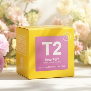 T2 슬립타이트 티백, 25개입, 1박스, 40g