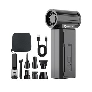 BOOSTER無線手持式吹風/吸塵器，多功能清潔配件，強勁風力，輕巧便攜, 1個