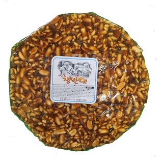 윤팔도 쟁반땅콩엿300g 2개입, 300g, 2개