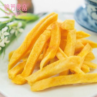 裕芳食品 黃金地瓜條(全素) - 台灣地瓜 健康零食 獨立包裝, 1個
