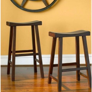 7VHV 美式實木吧臺椅 酒吧椅 歐式吧臺凳 簡約複古吧凳 高腳凳 高腳椅 馬吧椅 椅子 吧臺椅 吧臺凳, 馬鞍65CM《橡膠木》, 1個