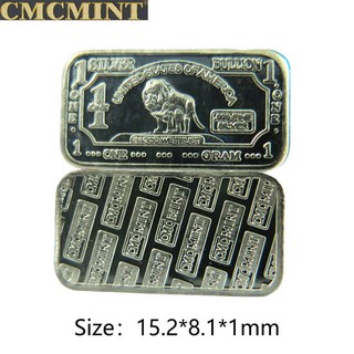 기념 주화 코인 실버 동전 999 순수 여우 바 동물 컬렉션 시리즈 금속 1 그램, [02] A015