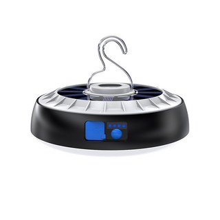 醉便宜 充電式太陽能LED露營燈 雙色燈 遠端遙控 可DC/太陽能充電, 1個, LED11 (雙色光)