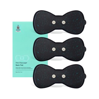 클럭 미니 마사지기 기본 패드 3p, SP-308-pd-01, 혼합색상