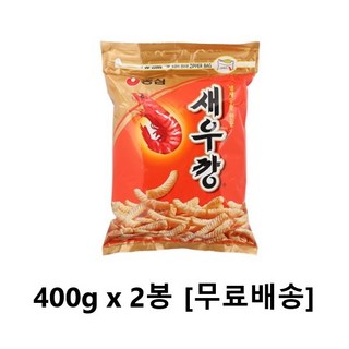 농심 새우깡, 400g, 2개