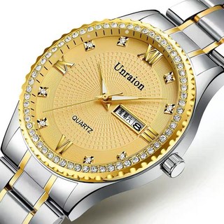 男士石英錶 夜光防水日曆星期款