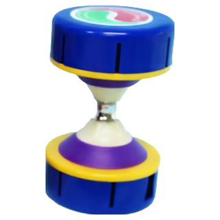 巨 一般扯鈴 三合一響鈴 (小) A-10137 台灣製 兒童戶外玩具 訓練協調性, 1套, 多色