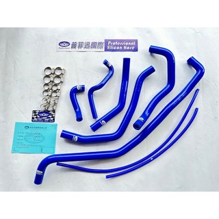 普菲迅國際 PGO TIG 170強化矽膠水管8P套組，耐高溫抗老化，提升引擎冷卻效能，專為TIG 170設計, 1個, 藍色, 藍色