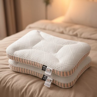 굿슬립 경추베개 목베개 숙면베개 인체공학 거북목 기능성, 1개, 핑크