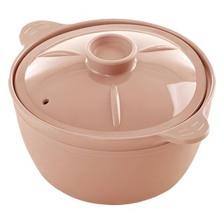 온리빙 전자레인지 실리콘 모락모락 만능 찜기 500ml, 브릭레드, 1개