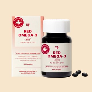 【韓國朝貢】紅色魚油（中小型寵物用）120粒, 1個