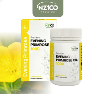 NZ100 달맞이꽃 종자유 오일 감마리놀렌산 1000MG 뉴질랜드 직구, 1개, 120정
