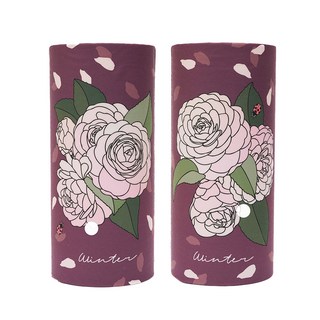 Buff Coolnet UV 頭巾，印花設計，抗UV, 冬日之椿