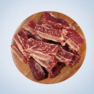 호주산 부드러운 소갈비찜 고기 2kg 갈비탕 찜용 탕용, 미국산 초이스 등급 소갈비 - 3kg, 3개