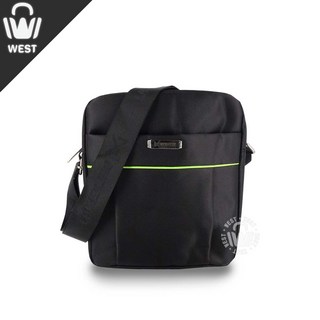 WEST 側背包 男士斜背包 防水尼龍材質 適合日常通勤, 綠色#9310