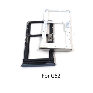 SIM 카드 트레이 슬롯 거치대 어댑터 소켓 수리 부품 모토로라 G52 용 10 개, For G82 Grey, 1개