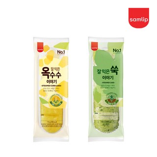 삼립 잘 익은 옥수수 이야기 5봉+잘 익은 쑥 이야기 5봉, 10개, 110g