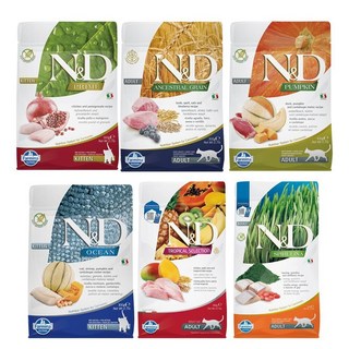 義大利 Farmina 法米納 貓飼料 1.5kg-5kg, 1個, 熱帶水果FTC3 室內/結紮貓 羊肉木瓜,, 1.5kg, 羊肉