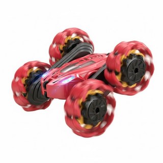 오프로드 알씨카 덤블링 무선조종 RC카, 1개, 9P덤블링 레드