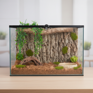 보물찾기스토어 코르크보드 백스크린 파충류 도마뱀 용품 크레 비바리움 테라리움 사육장꾸미기, 1개, 30x30 쪽피백스크린