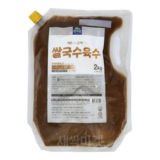 하노이 양지 쌀국수 육수 2kg 면사랑, 1개