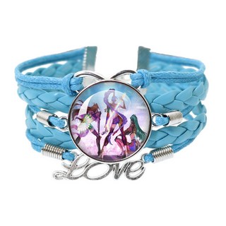 獵魔女團 藍色手鍊 女孩禮物 跨境動漫週邊手飾手繩小禮品