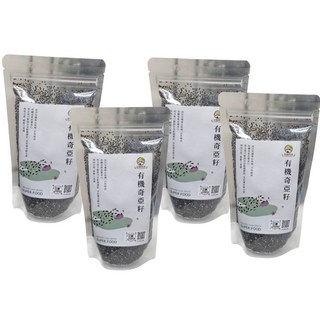 禾豐陽光 有機奇亞籽 200g x 4入, 4