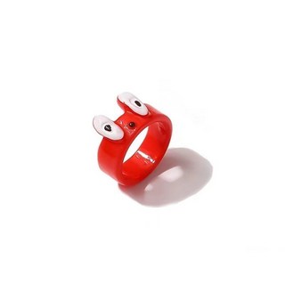 BFF戒指 海綿寶寶戒指 ins 海綿寶寶 派大星 好朋友戒指 可打開 可愛卡通閨蜜戒指