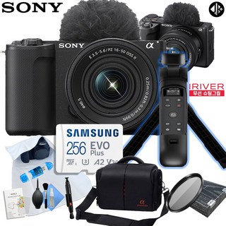 소니 ZV-E10M2 블랙 + E PZ 16-50mm II + 브이로그 패키지 (OLED 무선 슈팅그립 + 256GB + MCUV 슬림필터)