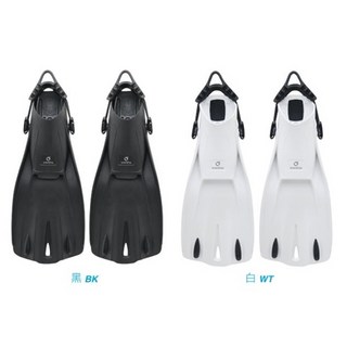 游龍潛水 BREATHE 調整式潛水蛙鞋 (輕巧 輕量化), 黑,XXS