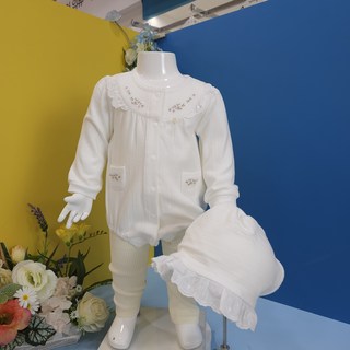 아가방 바디수트 헤르바디수트세트(모자) S7 신생아 백일 여아