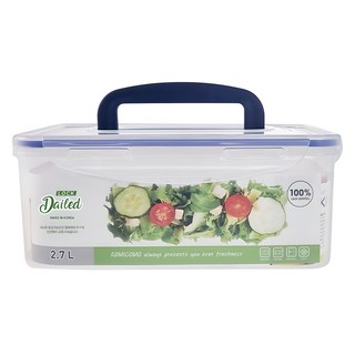 데일드 투명한 김치통, 2.7L, 1개