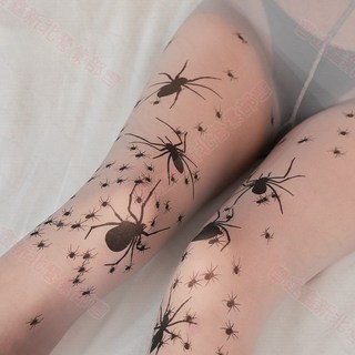 甜美日系加肥加大包芯絲漸變印銀色星星絲襪連褲襪性感黑絲連褲襪